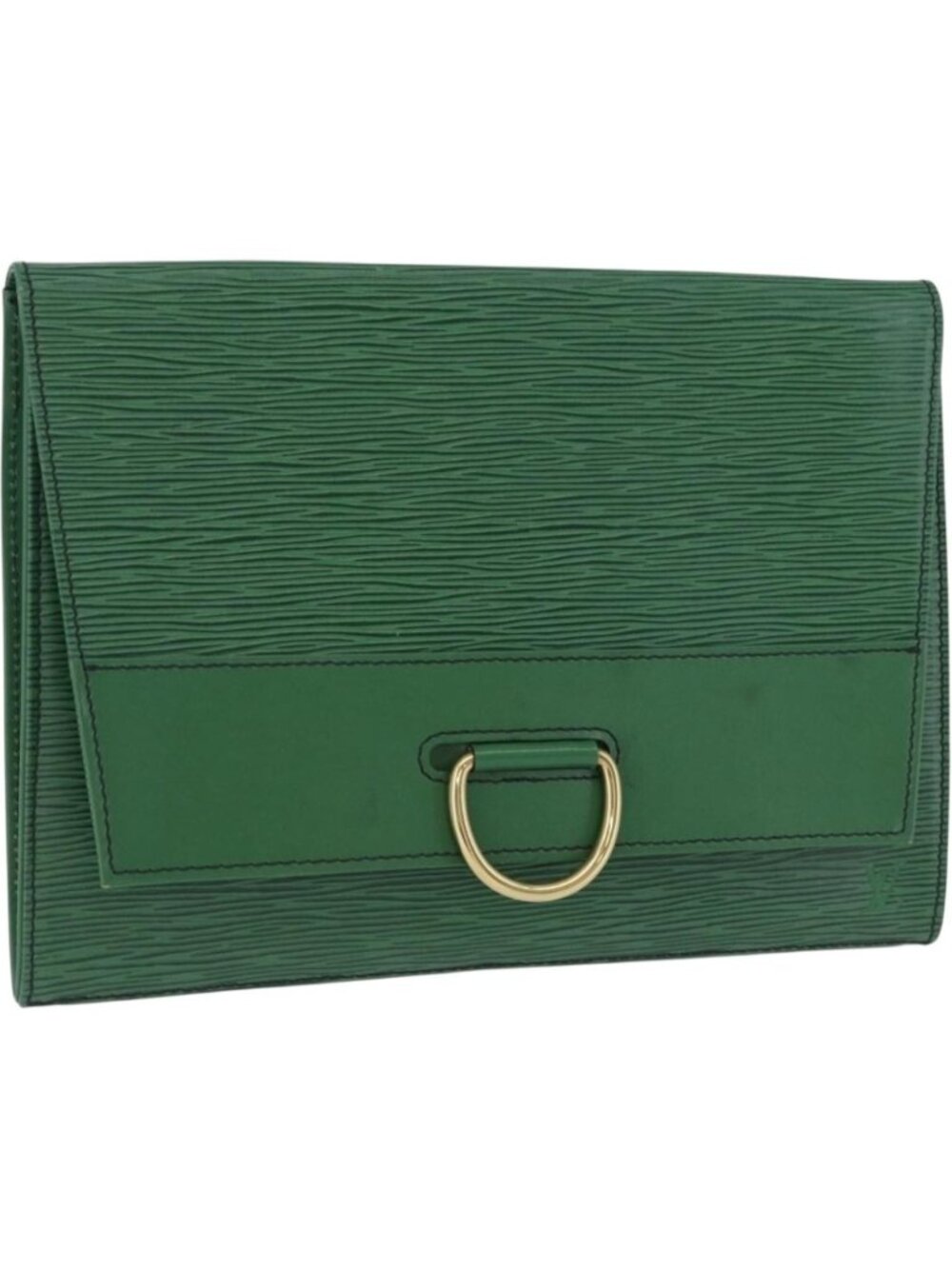 LOUIS VUITTON Epi Jena Clutch Bag Green M52724
